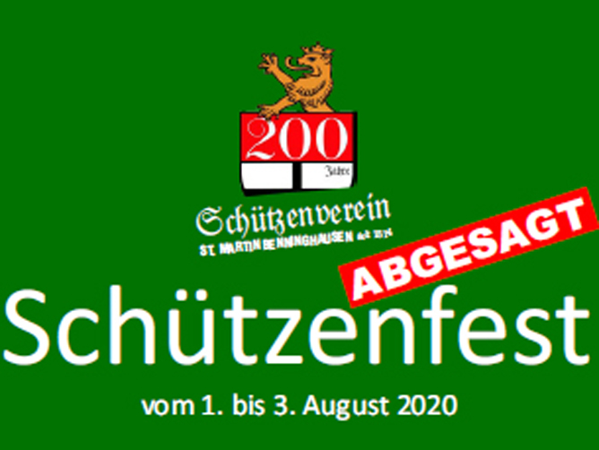 Schützenfest 2020
